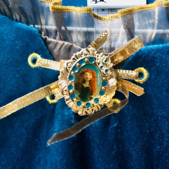 ✨Disney Parks Princess Brave Merida Halloween Costume Dress Up Girl Size L - Picture 3 of 7